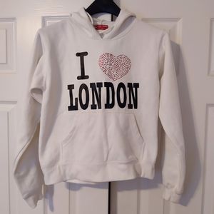 *SALE* NWOT I Love London Hoodie Sweater 💙🇬🇧